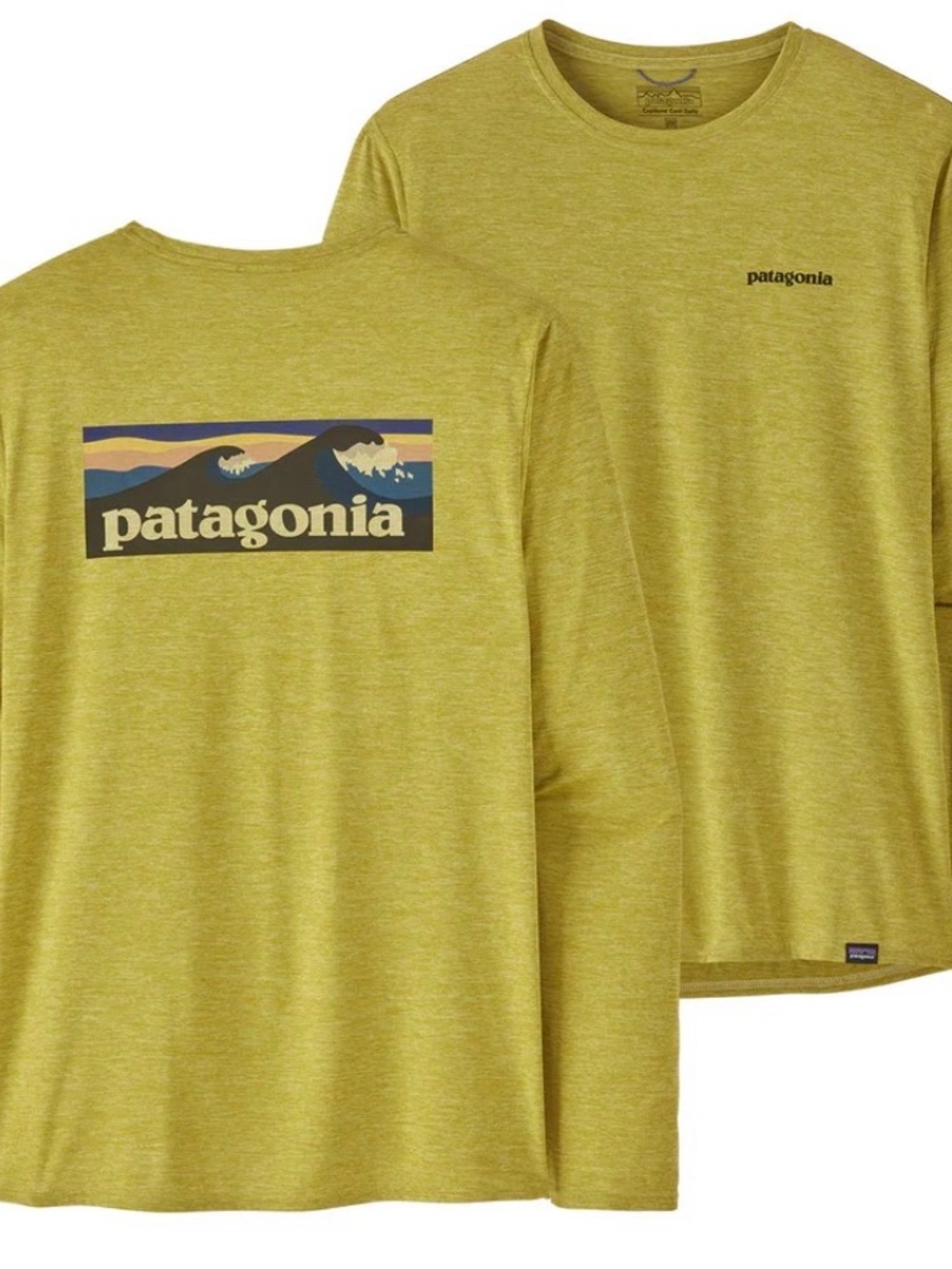 Patagonia Men's Long-Sleeved Capilene® Cool Daily Graphic Shirt - Waters